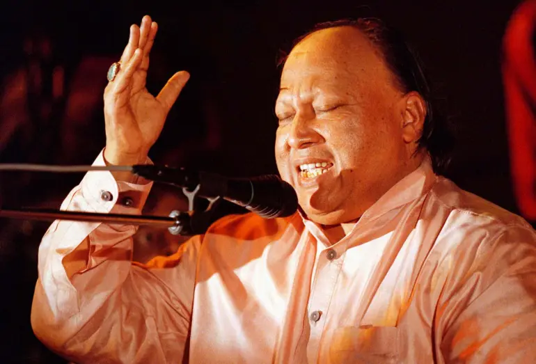 Nusrat Fateh Ali Khan's posthumous album Chain of Light celebrates his legendary qawwali performances, released on September 20, 2024.